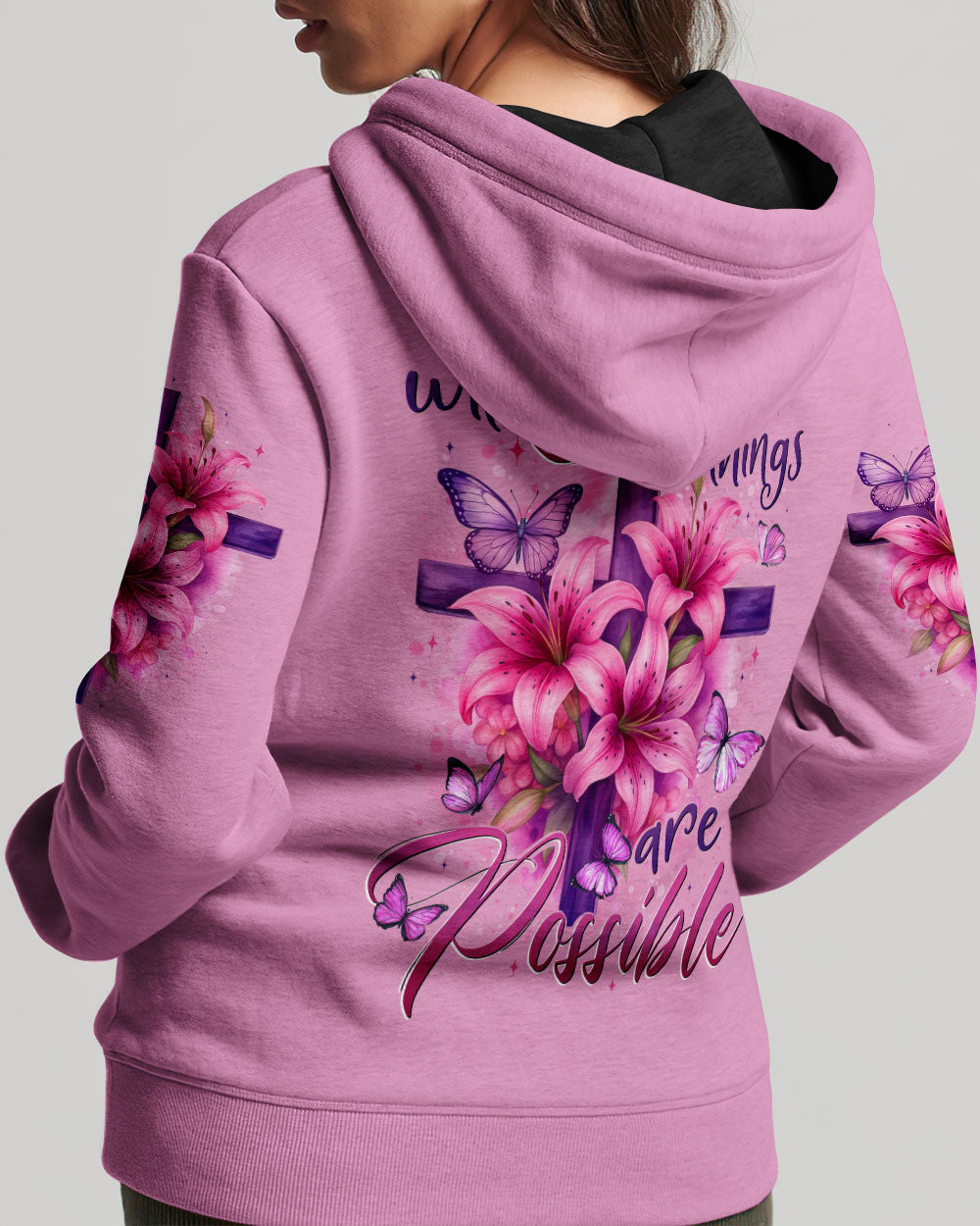 With God All Things Are Possible Women's All Over Print Shirt - Tytd2307251
