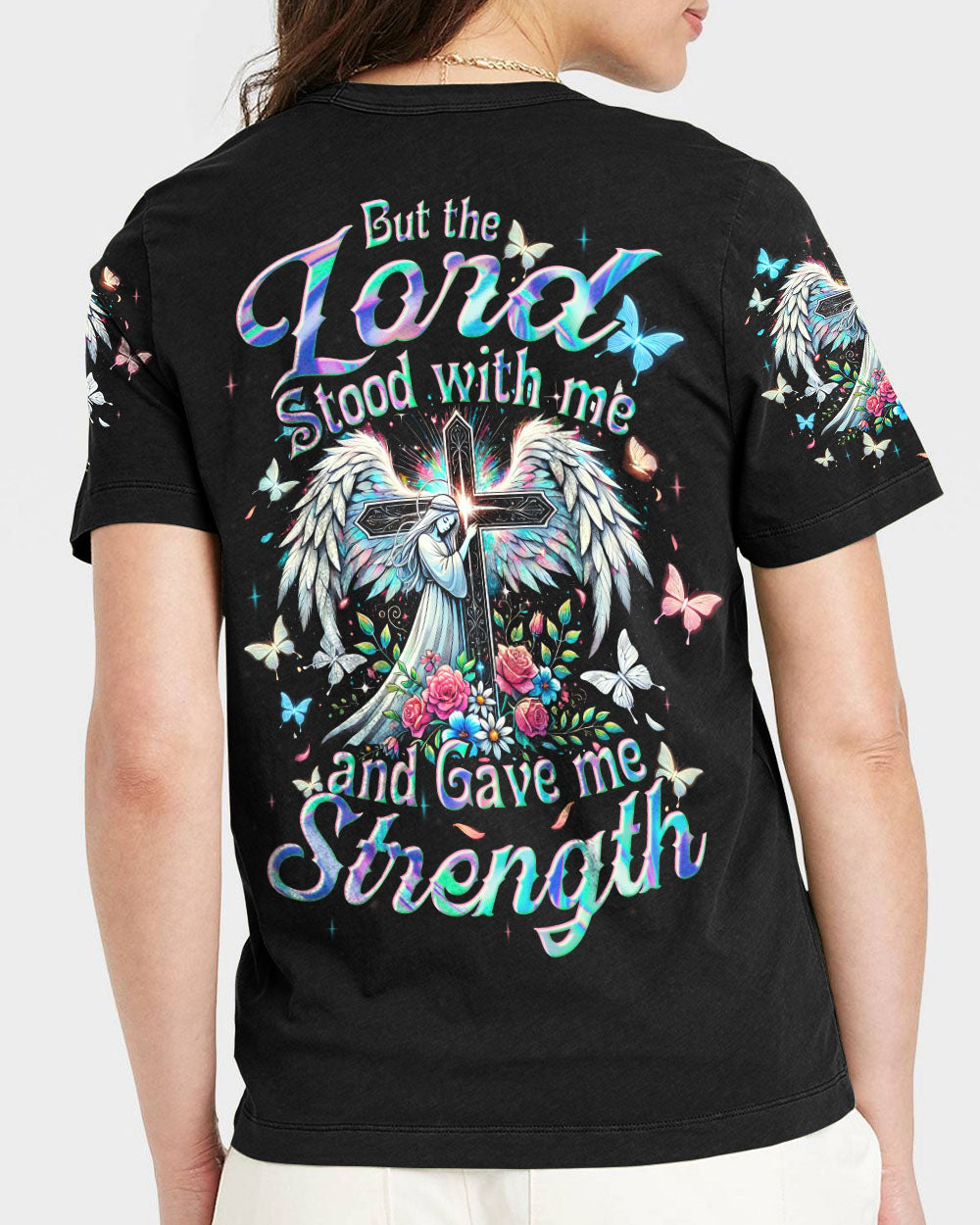Lord Stood With Me Women's All Over Print Shirt - Tytd2308243