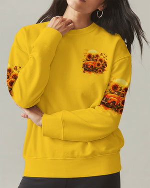 Jesus Take The Wheel Sunflower Women's All Over Print Shirt - Tytd2309252