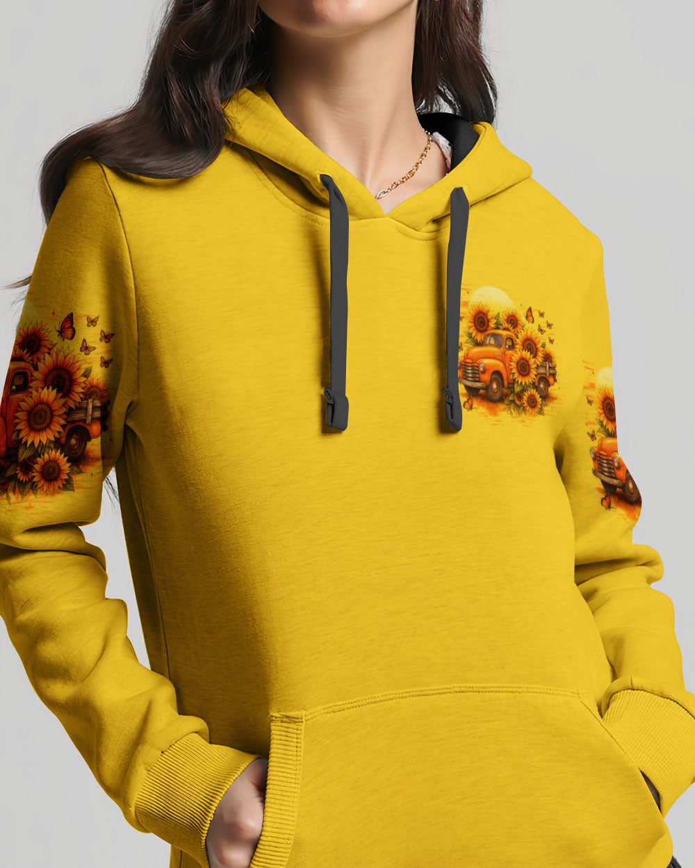 Jesus Take The Wheel Sunflower Women's All Over Print Shirt - Tytd2309252