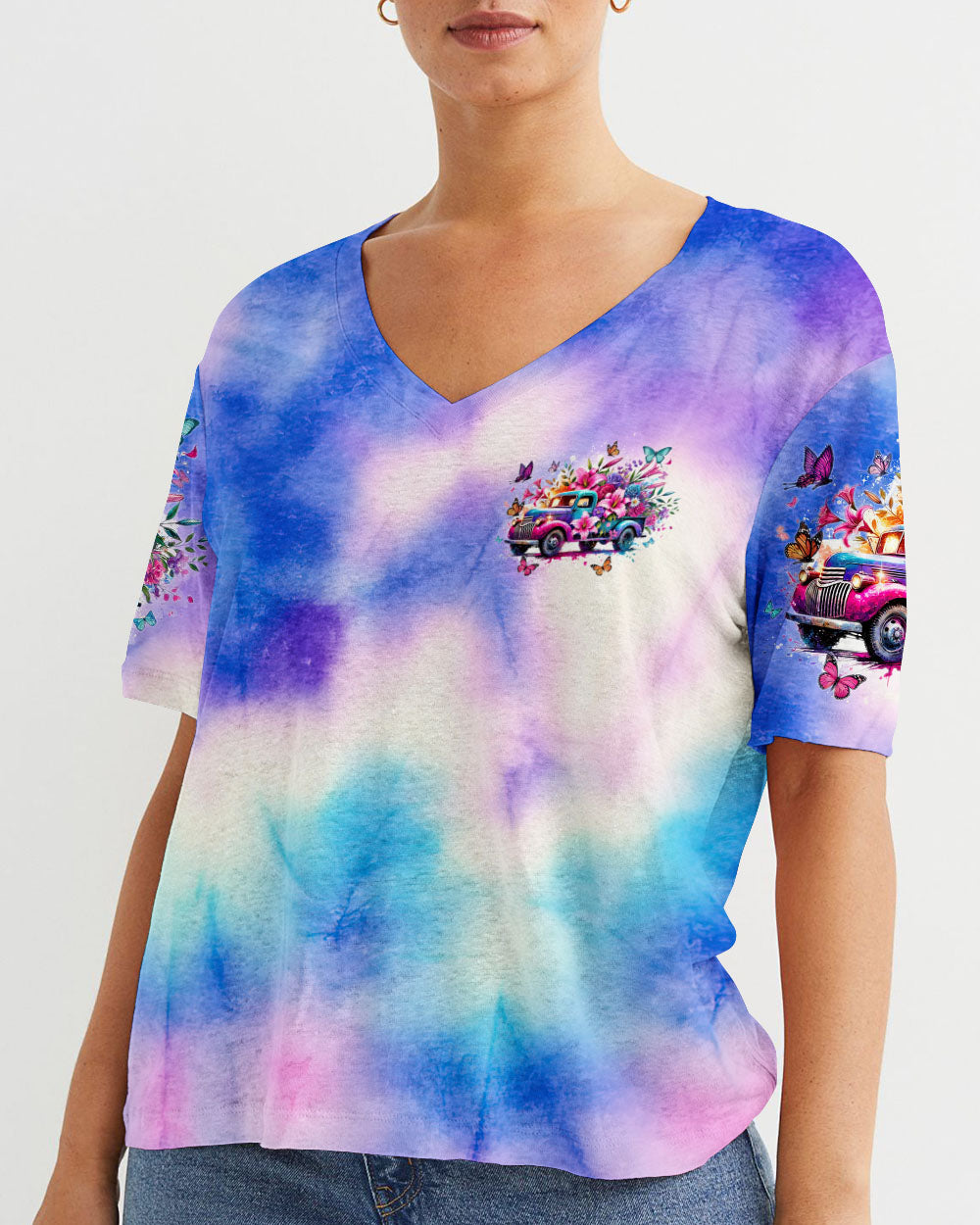 Jesus Take The Wheel Women's All Over Print Shirt - Tytd2407244