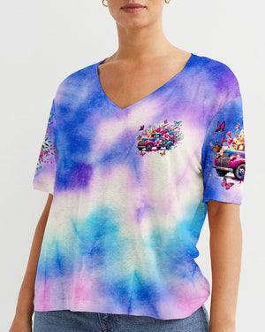 Jesus Take The Wheel Women's All Over Print Shirt - Tytd2407244