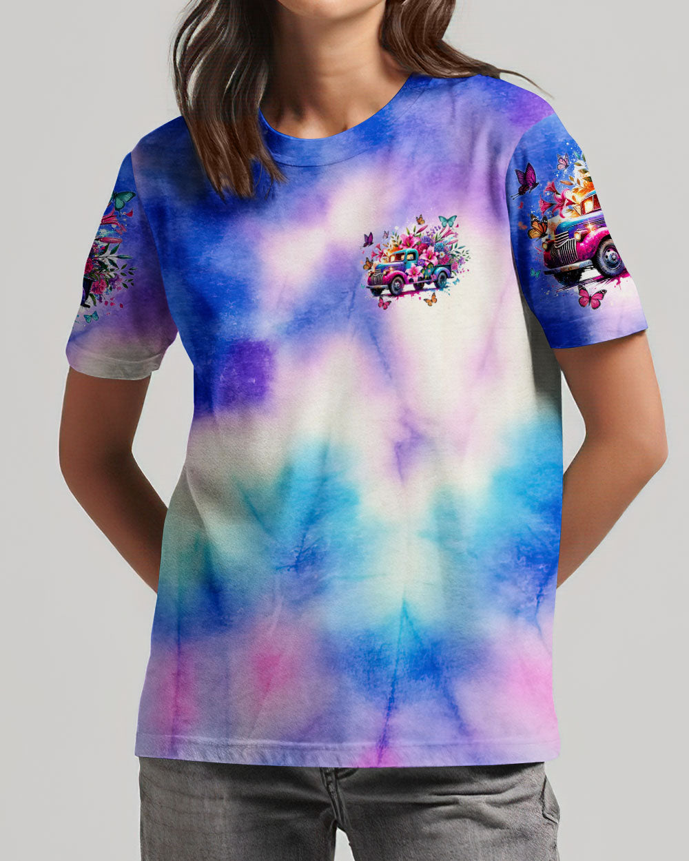 Jesus Take The Wheel Women's All Over Print Shirt - Tytd2407244