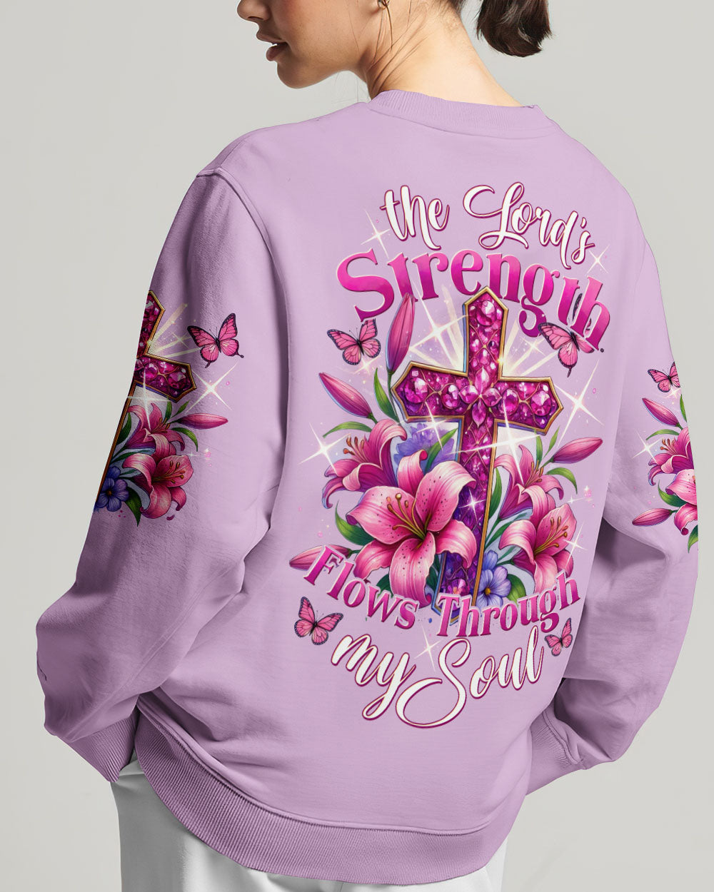 The Lord's Strength Flows Through My Soul Women's All Over Print Shirt - Tytd2502251