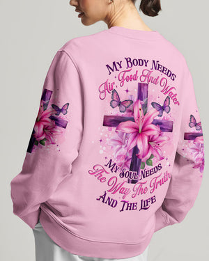 My Soul Needs The Way The Truth Women's All Over Print Shirt - Tytd2503252