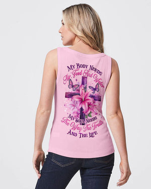 My Soul Needs The Way The Truth Women's All Over Print Shirt - Tytd2503252