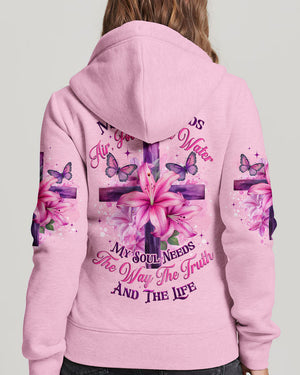 My Soul Needs The Way The Truth Women's All Over Print Shirt - Tytd2503252