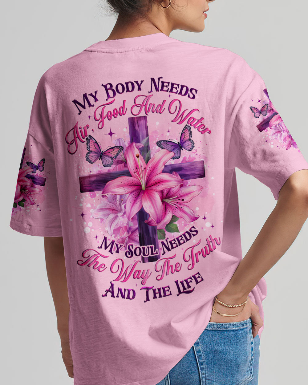 My Soul Needs The Way The Truth Women's All Over Print Shirt - Tytd2503252
