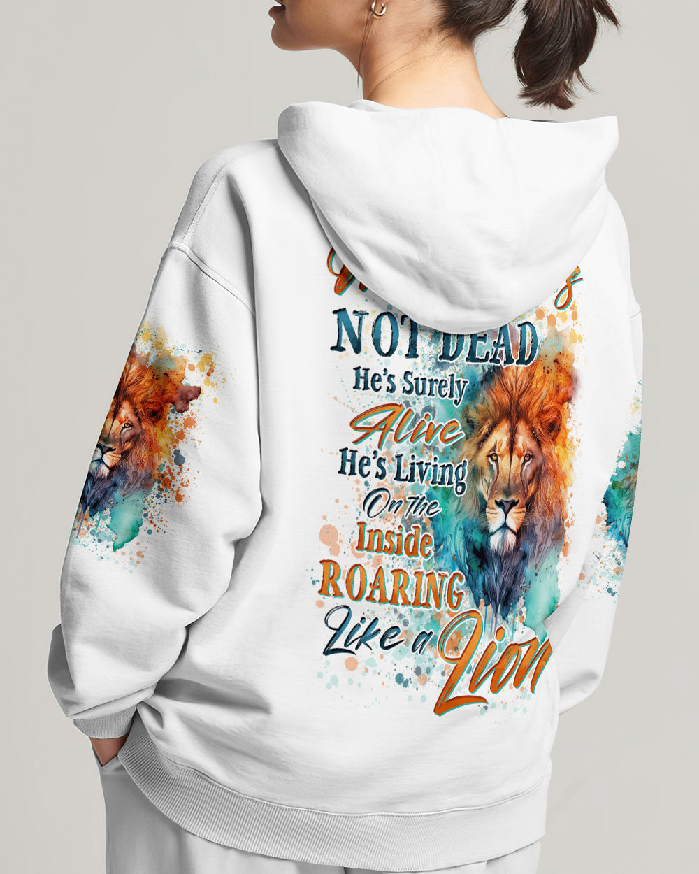 My God's Not Dead Lion Women's All Over Print Shirt - Tytd2504244