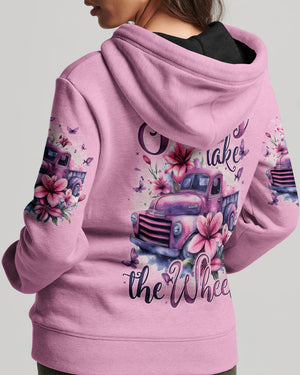 Jesus Take The Wheel Lilies Women's All Over Print Shirt - Tytd2509242