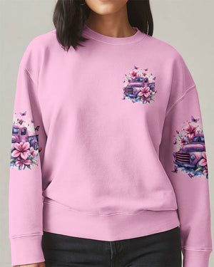 Jesus Take The Wheel Lilies Women's All Over Print Shirt - Tytd2509242