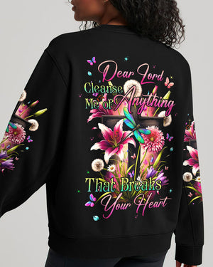 Cleanse Me Of Anything That Breaks Your Heart Women's All Over Print Shirt - Tytd2512232