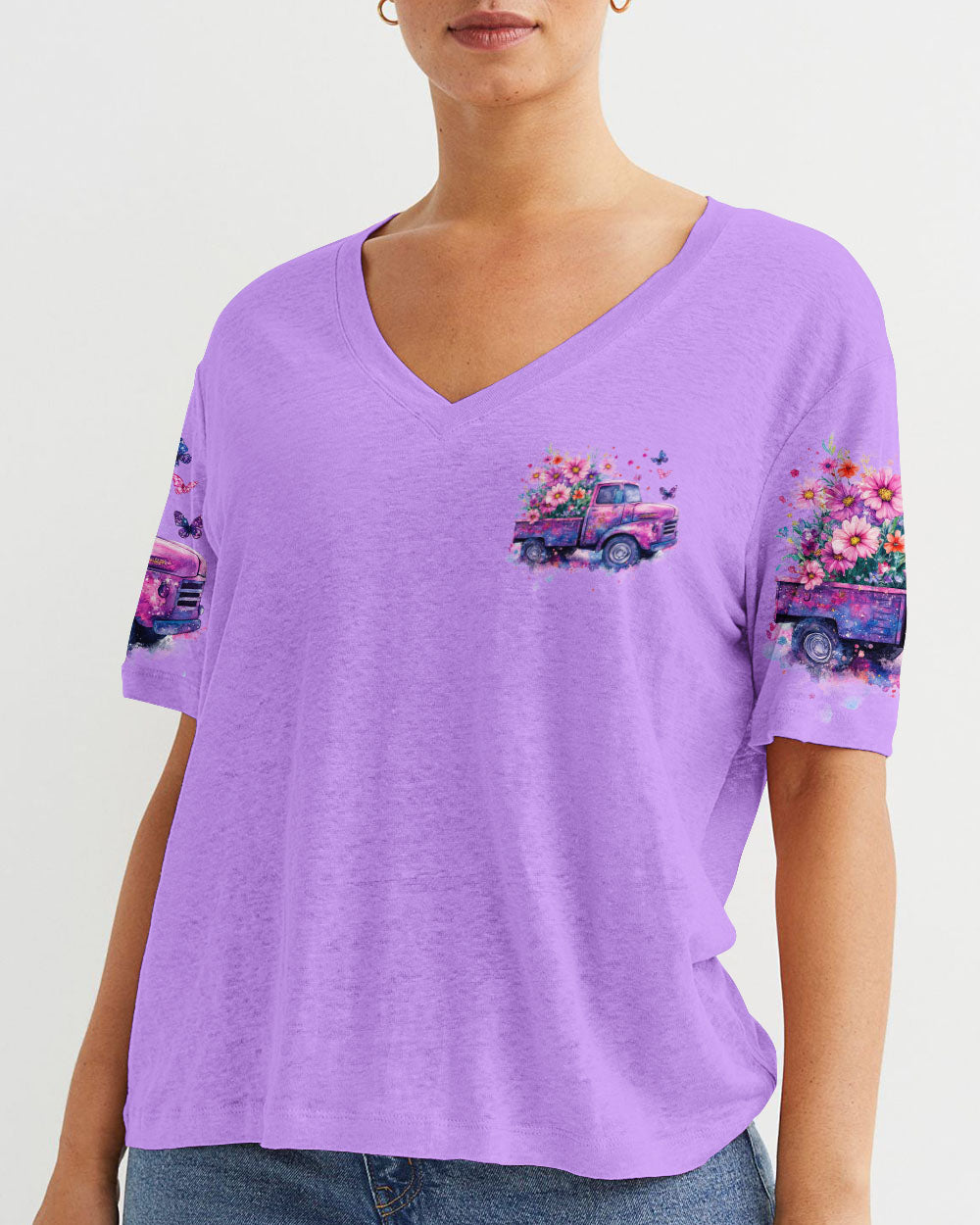 Jesus Take The Wheel Women's All Over Print Shirt - Tytd2512241