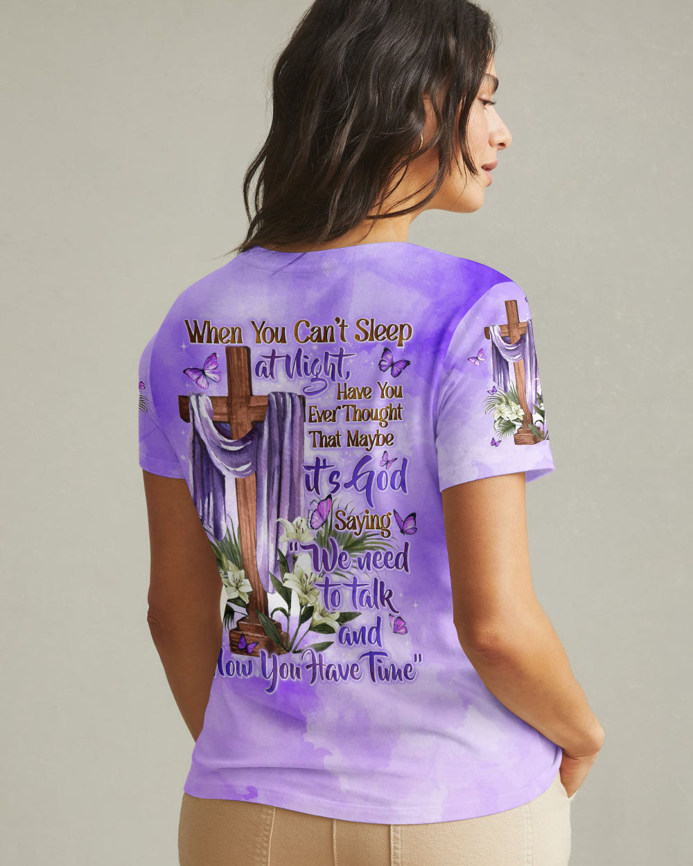 When You Can't Sleep At Night Women's All Over Print Shirt - Tytd2608243