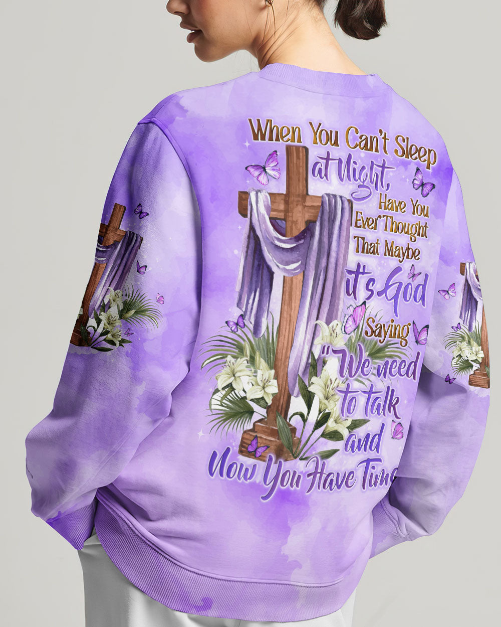 When You Can't Sleep At Night Women's All Over Print Shirt - Tytd2608243
