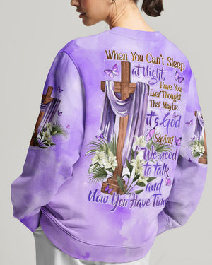 When You Can't Sleep At Night Women's All Over Print Shirt - Tytd2608243