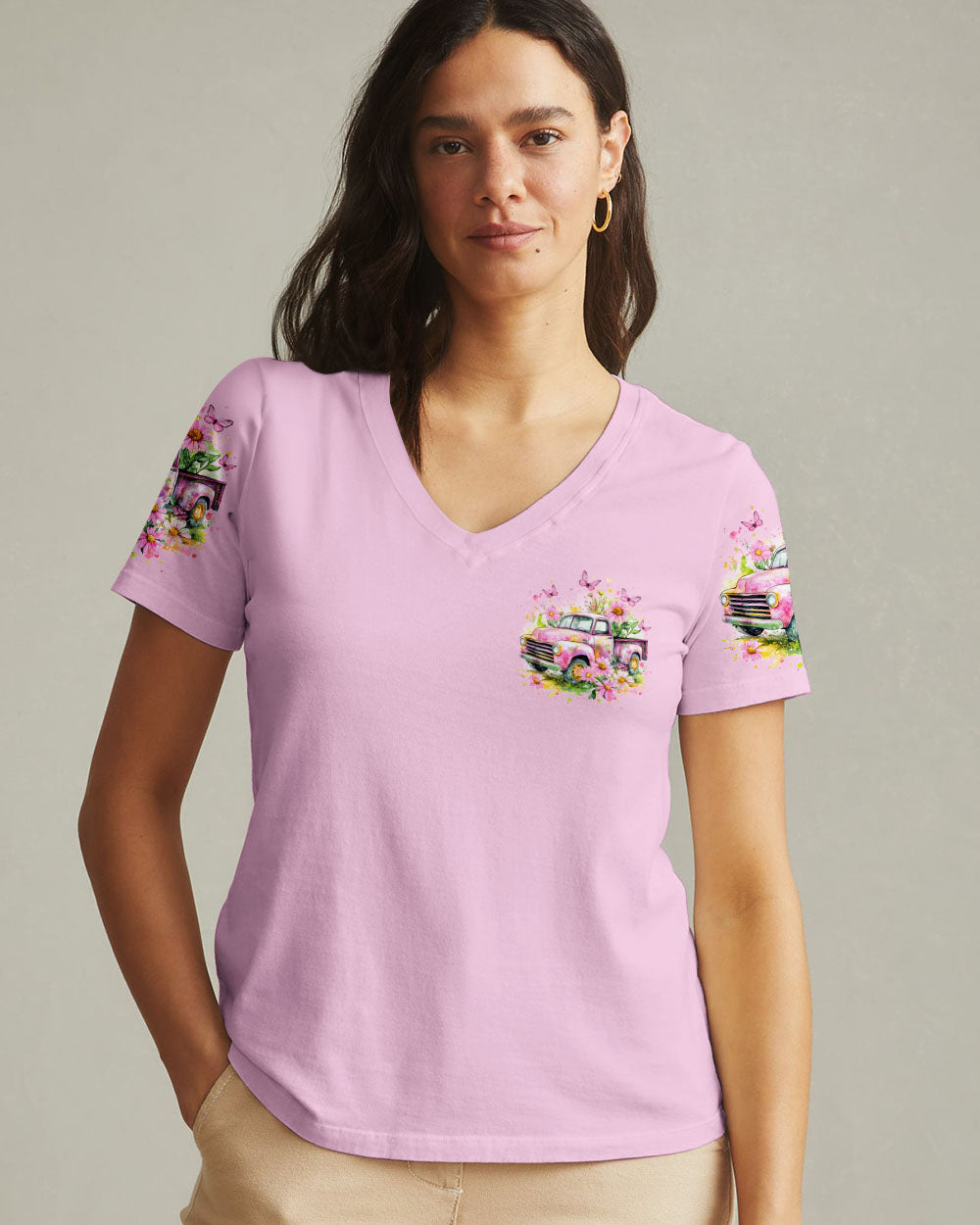 Jesus Take The Wheel Women's All Over Print Shirt - Tytd2802253