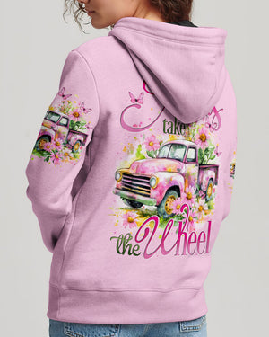 Jesus Take The Wheel Women's All Over Print Shirt - Tytd2802253