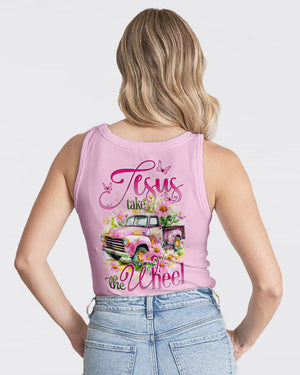 Jesus Take The Wheel Women's All Over Print Shirt - Tytd2802253