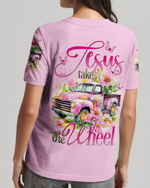 Jesus Take The Wheel Women's All Over Print Shirt - Tytd2802253