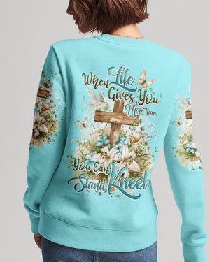 When Life Gives You More Than You Can Stand Women's All Over Print Shirt - Tytd2803246