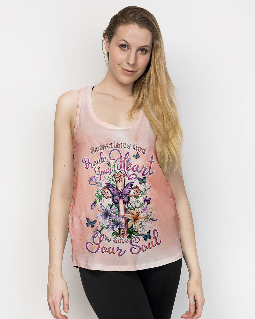Breaks Your Heart To Save Your Soul Women's All Over Print Shirt - Tytd2908241