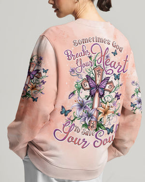 Breaks Your Heart To Save Your Soul Women's All Over Print Shirt - Tytd2908241