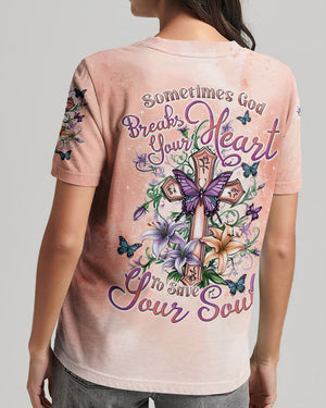 Breaks Your Heart To Save Your Soul Women's All Over Print Shirt - Tytd2908241