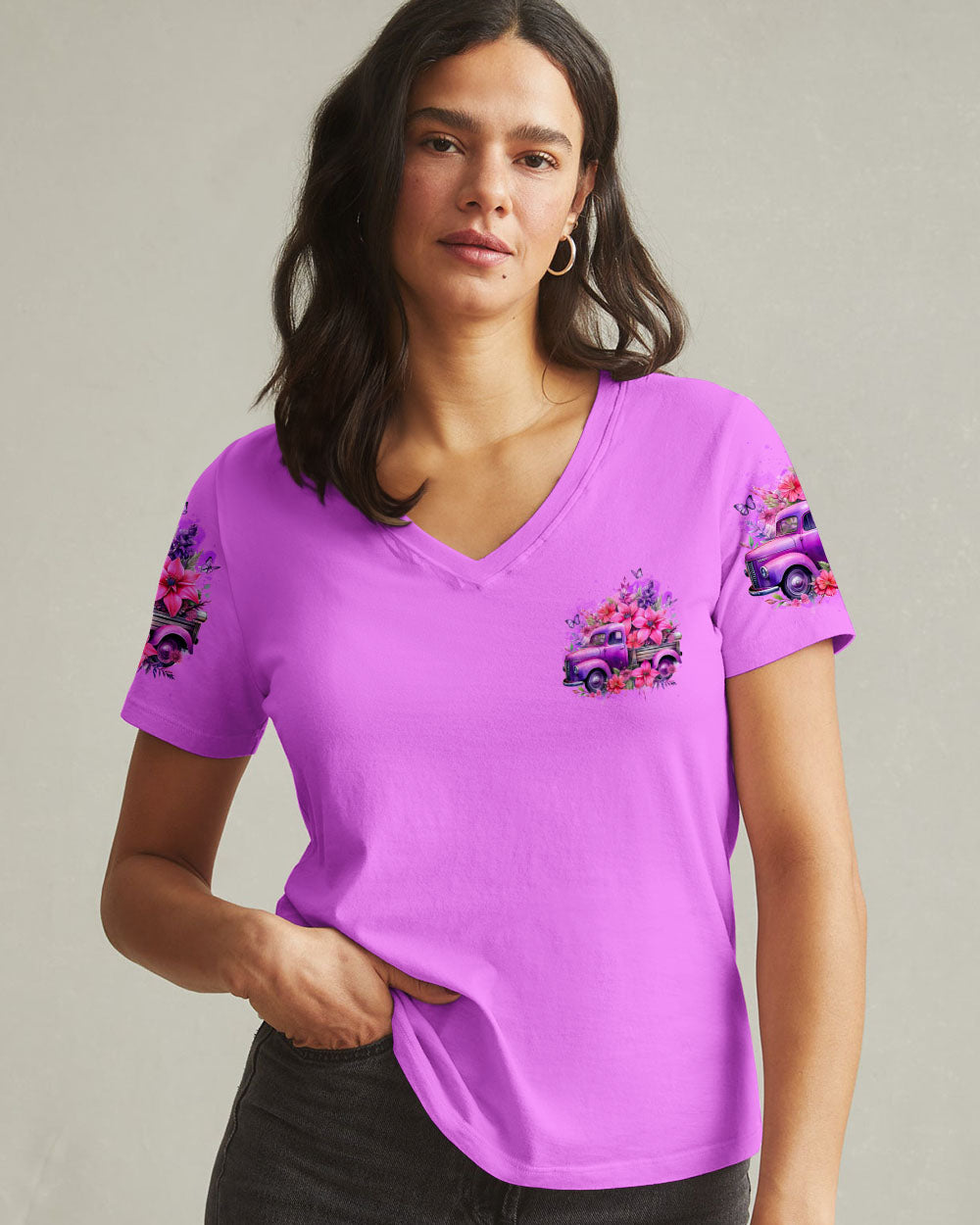 Jesus Take The Wheel Women's All Over Print Shirt - Tytd2909252