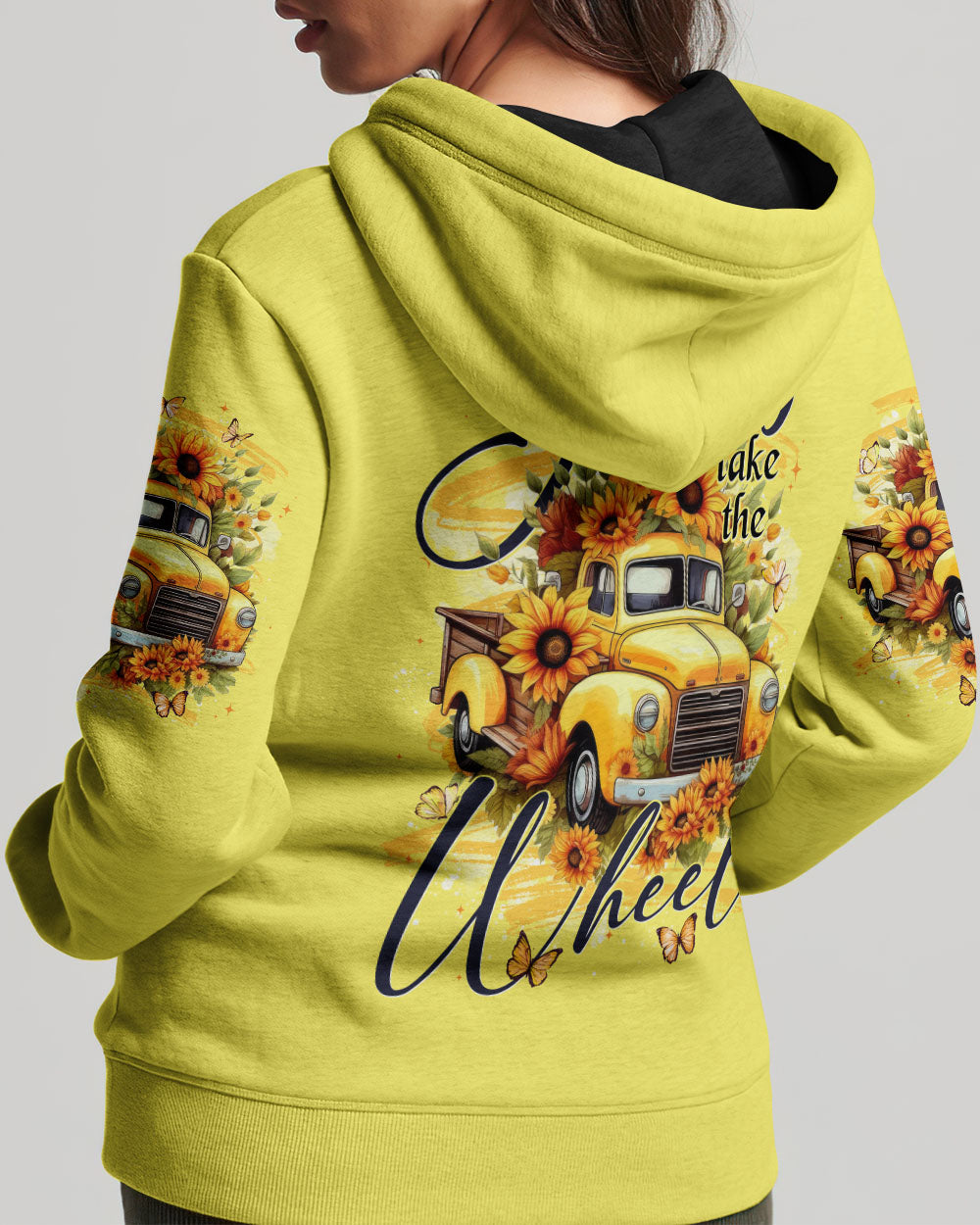 Jesus Take The Wheel Sunflowers Women's All Over Print Shirt - Tytd2911251