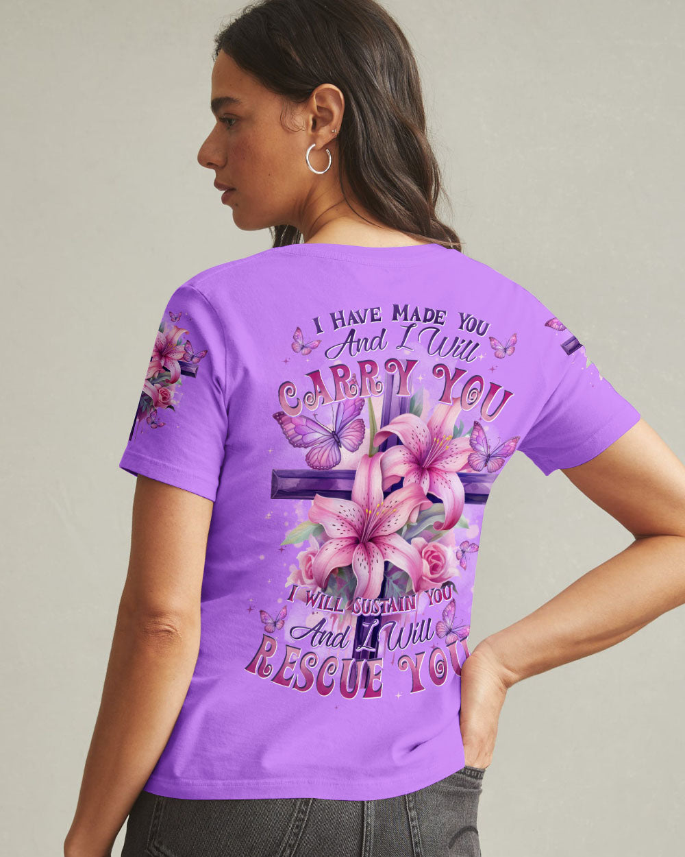 I Have Made You And I Will Carry You Women's All Over Print Shirt - Tytd3012241