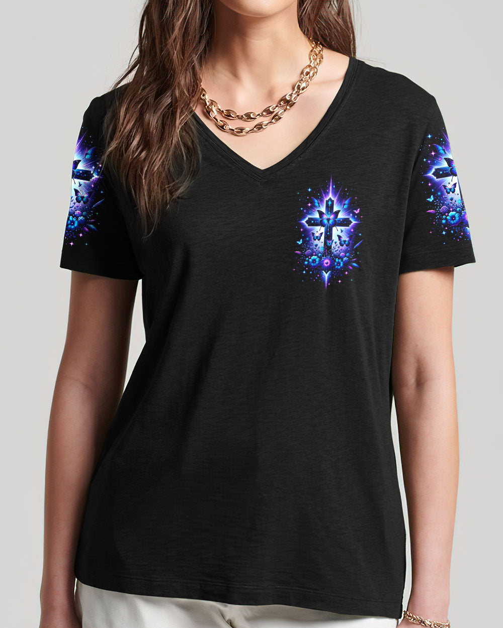 I’ve Decided To Follow Jesus Women's All Over Print Shirt - Tytm0102242