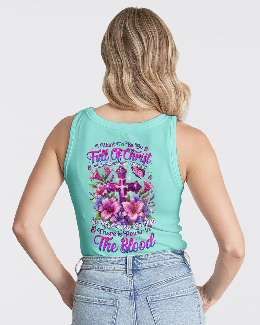 I Want To Be So Full Of Christ Women's All Over Print Shirt - Tytm0303253