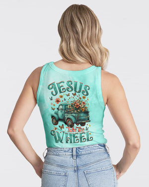 Jesus Take The Wheel Women's All Over Print Shirt - Tytm0304253