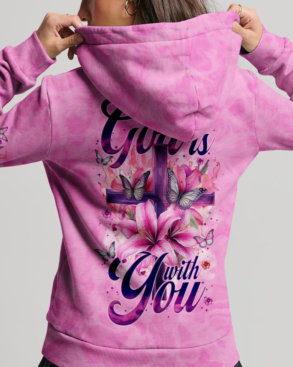 God Is With You Women's All Over Print Shirt - Tytm0402251