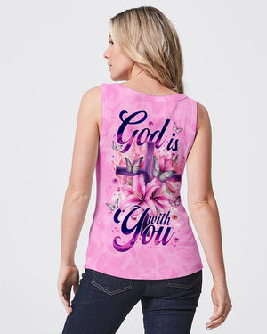 God Is With You Women's All Over Print Shirt - Tytm0402251