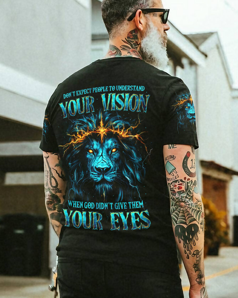 Don't Expect People To Understand Your Vision Lion Men's All Over Print Shirt - Tytm0403253