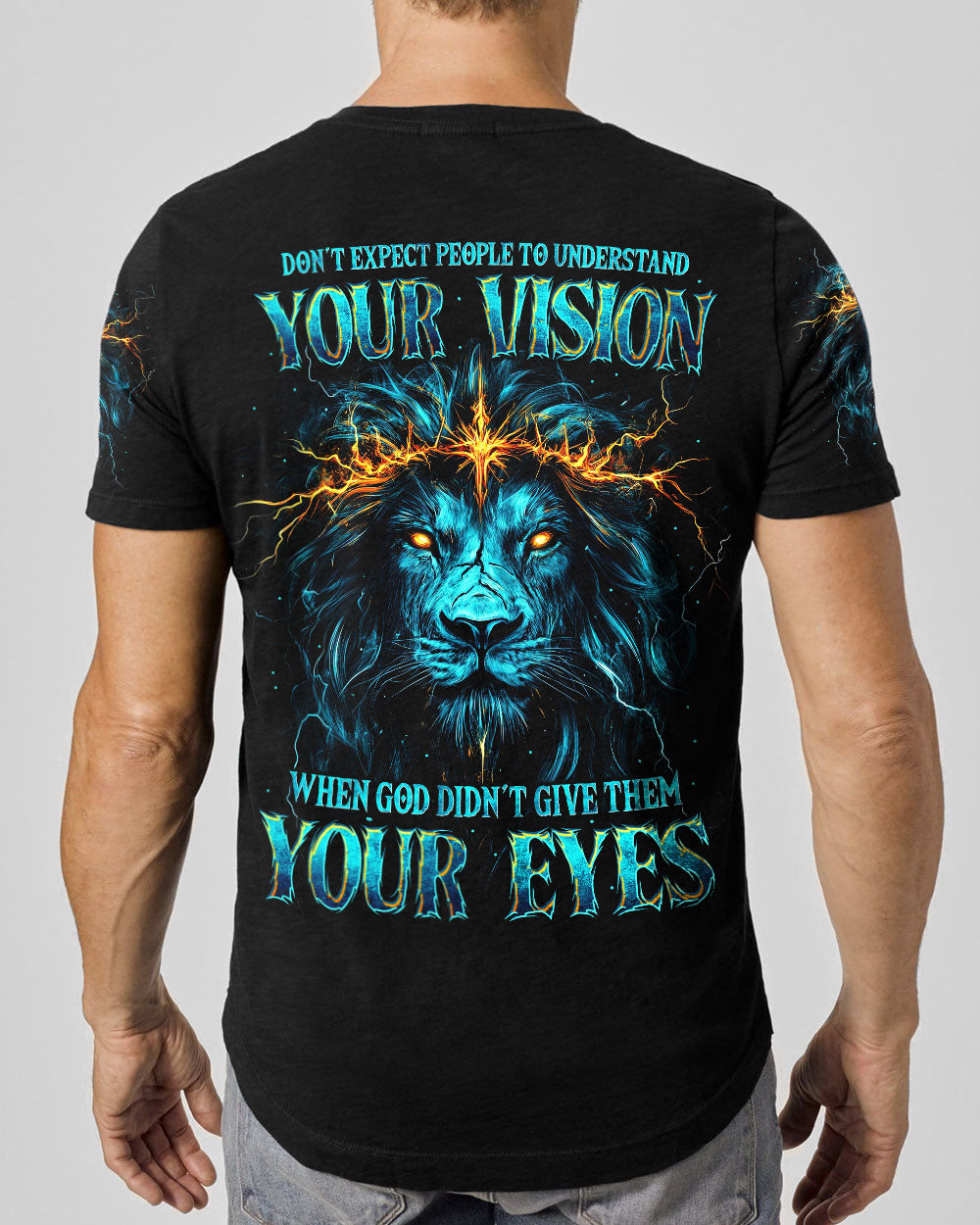 Don't Expect People To Understand Your Vision Lion Men's All Over Print Shirt - Tytm0403253