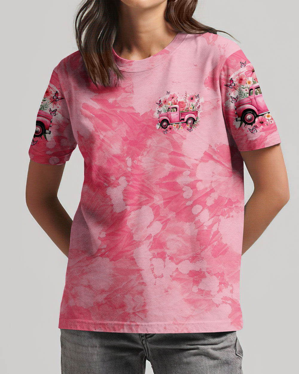 Jesus Take The Wheel Tie Dye Women's All Over Print Shirt - Tytm0405241
