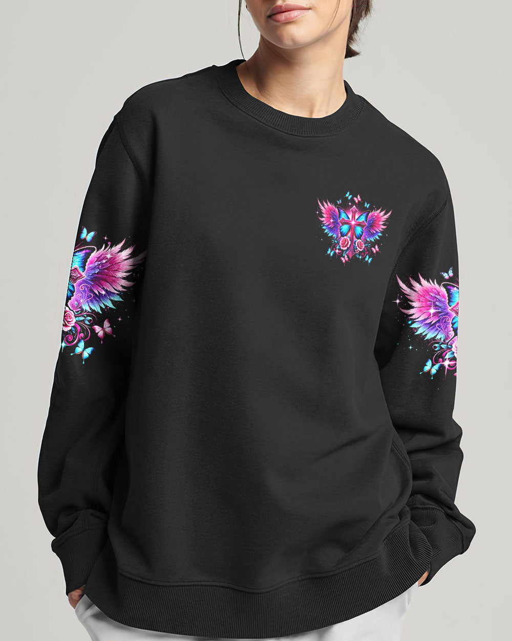 It Was Not Nails That Held Jesus To The Cross Women's All Over Print Shirt - Tytm0407244
