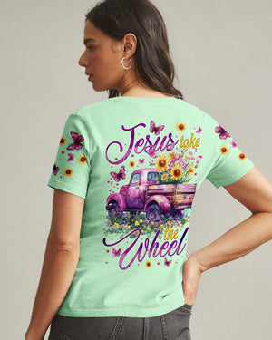 Jesus Take The Wheel Women's All Over Print Shirt - Tytm0502252