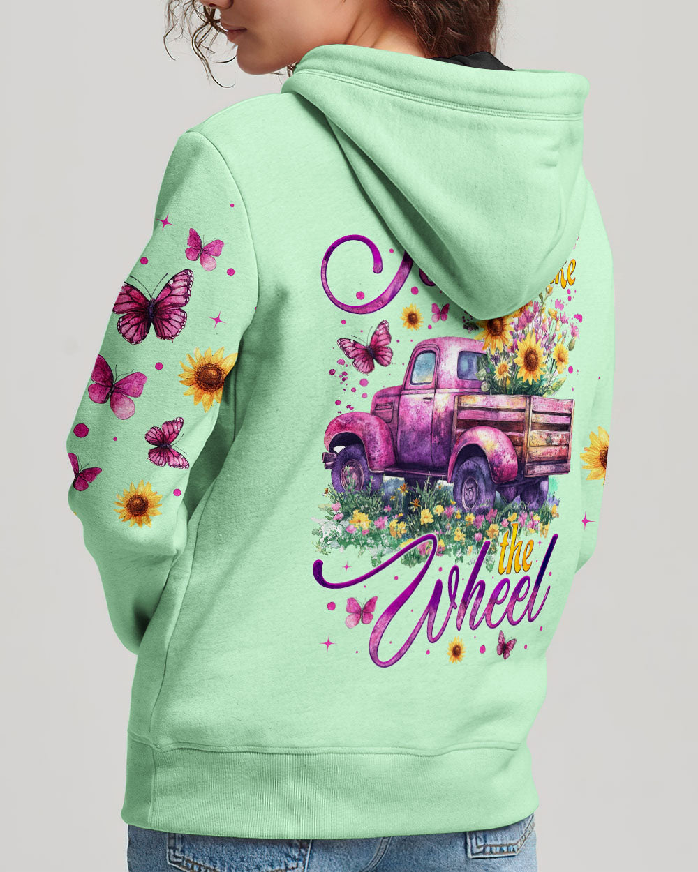 Jesus Take The Wheel Women's All Over Print Shirt - Tytm0502252