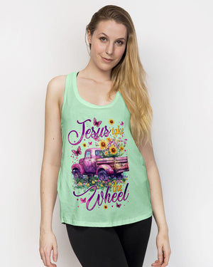 Jesus Take The Wheel Women's All Over Print Shirt - Tytm0502252