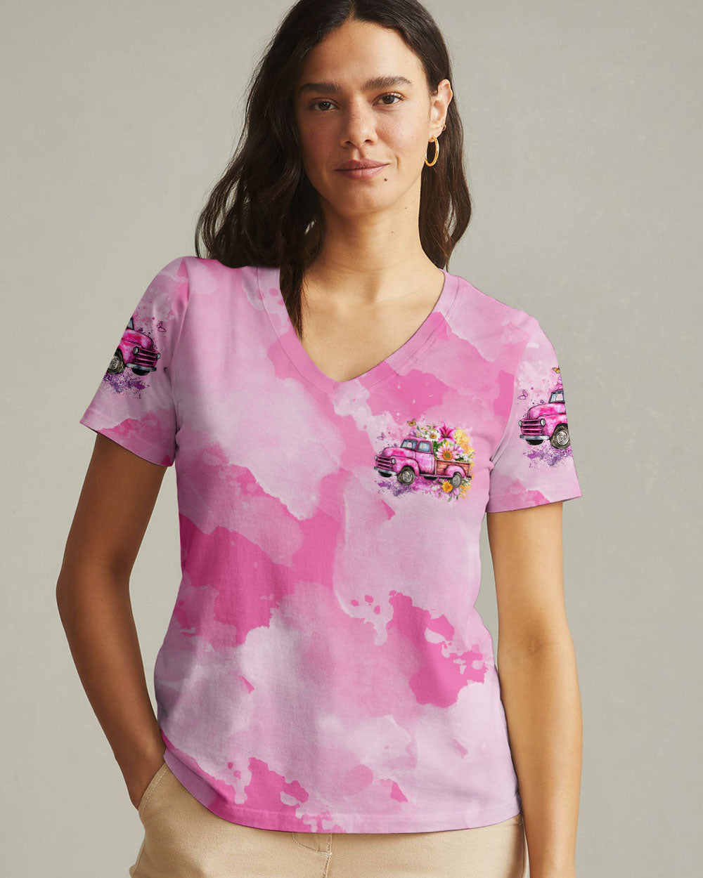 Jesus Take The Wheel Women's All Over Print Shirt - Tytm0509242