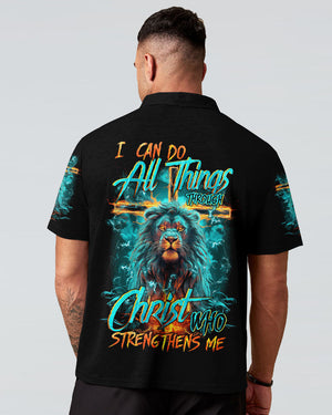 I Can Do All Things Through Christ Lion Men's All Over Print Shirt - Tytm0610232