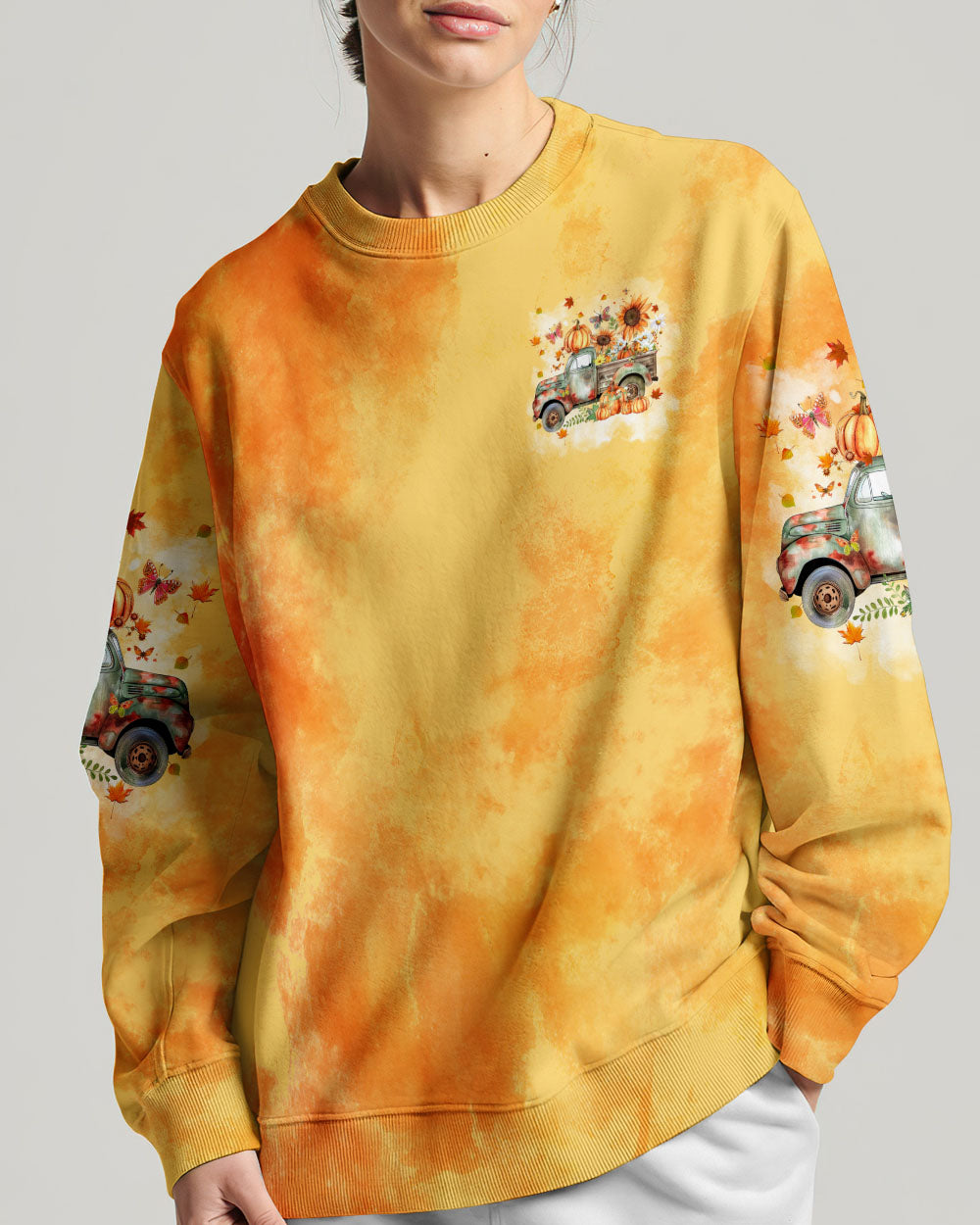 Jesus Take The Wheel Autumn Women's All Over Print Shirt - Tytm0808241