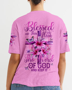 Blessed Are Those Who Hear The Word Of God Women's All Over Print Shirt - Tytm1006245