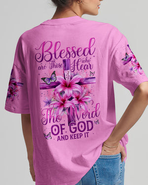Blessed Are Those Who Hear The Word Of God Women's All Over Print Shirt - Tytm1006245