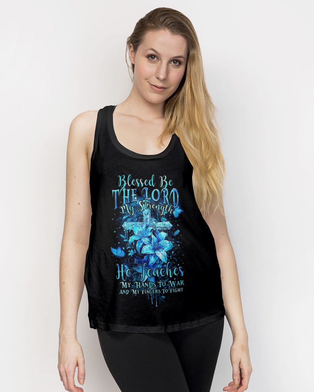 Blessed Be The Lord My Strength Women's All Over Print Shirt - Tytm1103241
