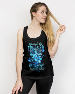 Blessed Be The Lord My Strength Women's All Over Print Shirt - Tytm1103241